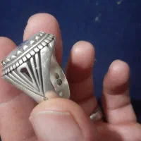 انگشتر نقره نگین شجر|جواهرات|شهر بابک, |دیوار