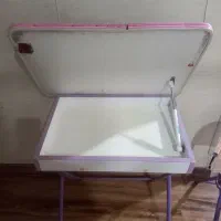 میز تحریر فلزی دخترانه|میز تحریر و کامپیوتر|گرگان, |دیوار