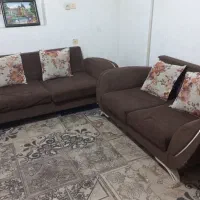 یک دست مبل راحتی دست دوم  شش نفره