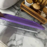 ظرف درب دار خارجی بنفش|ظروف نگهدارنده، پلاستیکی، یک‌بارمصرف|تبریز, |دیوار