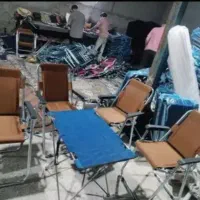 صندلی مسافرتی میز تاشو