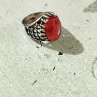 انگشتر مردانه عقیق یمنی