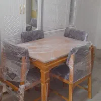 میزغذاخوری ۴ نفره زیرقیمت|میز و صندلی غذاخوری|اسدآباد, |دیوار