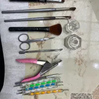 وسایل کامل کاشت ناخن|آرایشی، بهداشتی، درمانی|کرمانشاه, |دیوار