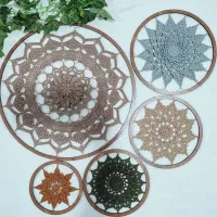 ماندالا(دیوارکوب)|صنایع دستی و سایر لوازم تزئینی|گنبد کاووس, |دیوار