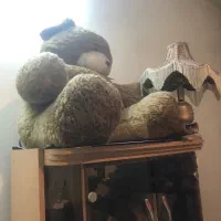 عروسک خرسی خپل و گنده بزرگ