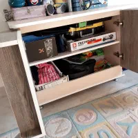 سرویس خواب کودک و نوجوان.|تخت و سرویس خواب|آستارا, |دیوار