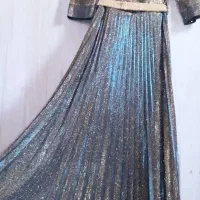 لباس مجلسی بلند لمه هفت رنگ سبک جدید و شیک|لباس|محمدشهر, جعفرآباد|دیوار