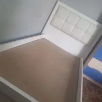 *سرویس خواب* تخت دو کشولباس تاج چرم(مطالعه کنید)