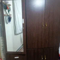 کمد دوتیکه کشو دار