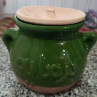 ظرف سفالی لعاب دار اصل نونو|ظروف سرو و پذیرایی|گتوند, |دیوار