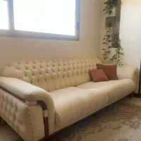 مبل ۸نفره چستر|مبلمان خانگی و میز عسلی|شاهین‌شهر, نظامی|دیوار