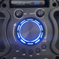 اسپیکر بزرگ همراه با سیم شارژر و میکروفن