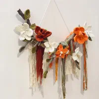 محصولات دست ساز مکرومه|صنایع دستی و سایر لوازم تزئینی|فریمان, |دیوار