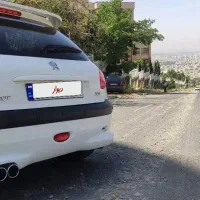 206 تیپ6 اتوماتیک|خودرو سواری و وانت|کرج, برغان|دیوار
