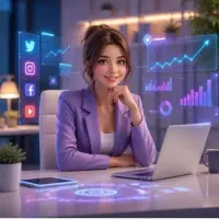 ادمین فضای مجازی . سناریونویس .دورکاری