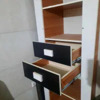 کتابخانه چوبی|کتابخانه، شلف، قفسههای دیواری|کرمانشاه, |دیوار