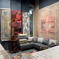 گالری فرش جیلانی بازار بهکیش|فرش|کیش, |دیوار