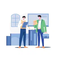 همکاری با ویزیتور باتجربه در دفتر وکالت