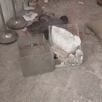 ۲عدد باکس بانکه شیشه ای مخصوص آجیل و تخمه  ادویه