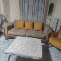 مبلمان هفت نفره|مبلمان خانگی و میز عسلی|رباطکریم, رباطکریم|دیوار