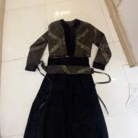 کت سارافون مخمل وژاکارت