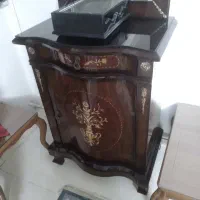 آینه و کنسول چوبی معرق