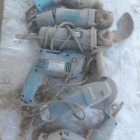 ۳ عدد مینی سنگ یا مینی فرز و ۳ عدد دریل یا دلر|ابزارآلات|یزد, |دیوار