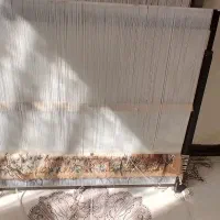 دوعدد فرش زرنیم و آیه|فرش|سهند, |دیوار