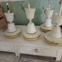 پنکه سقفی سالم  لوستر اتاق میزم لوازم خانگی