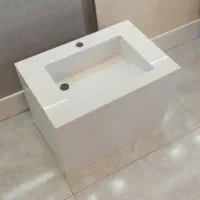 روشویی سرامیکی مشکی رگه سفید|لوازم سرویس بهداشتی|تهران, منیریه|دیوار