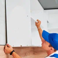 نصب کابینت آشپزخانه ،هود و گاز صفحه ایی