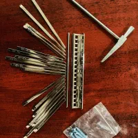 ست تیغه کالیمبا همراه چکش