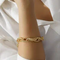 دستبند مشابه طلا