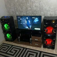 اسپیکر باند خانگی رقص نور دارخفن مارشال