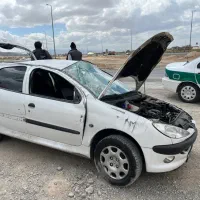 ۲۰۶ تیپ ۲ تصادف کرده مدل ۹۹