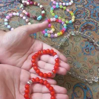 دستبندوانگشتردخترانه وگردنبند خوشرنگ وزیبا|بدلیجات|اصفهان, ارداجی|دیوار
