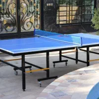 میز پینگ پنگ باشگاهی و ویلایی(( ۴و۸ چرخ mdf))