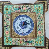 ساعت دیواری، خاتم کاری اصفهان