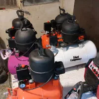 پمپ باد کمپرسور باد بی صدا سایلنت  یخچالی|ابزارآلات|کرج, گلشهر|دیوار