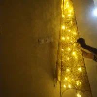 گل چراغ دار|گل مصنوعی|بندر کنگان, |دیوار