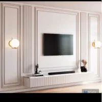 گچبری پیش ساخته پتینه کناف آینه دکوراتیو|خدمات پیشه و مهارت|پاکدشت, پاکدشت (مامازند)|دیوار