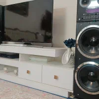 میز تلویزیون هایگلاس سفید mdf|میز تلویزیون|تهران, نظام‌آباد|دیوار