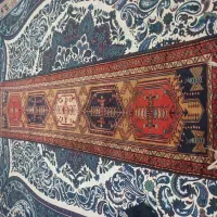 فرش کناره دستبافت قدیمی