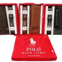 ست کمربند .کیف پول و جاکارتی