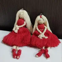 عروسک مکرومه روسی