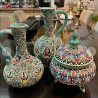 ظروف دکوی برجسته سنتی کاملا نو