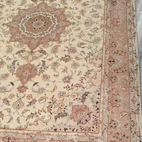 قالی دستباف ابریشم طرح شکور تقی زاده 6متری