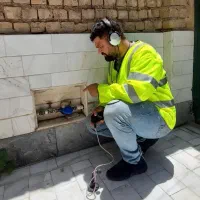 تشخیص ترکیدگی با دستگاه   نشت یاب نشت یابی نشتیابی