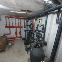 موتورخانه،پمپ، استخر جکوزی لوله‌کشی استخر و نانو